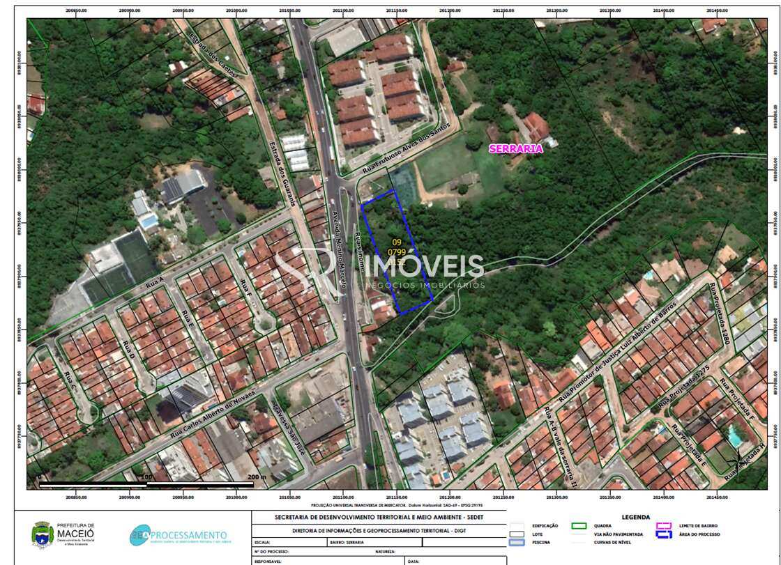 Terreno à venda - Serraria,Maceió